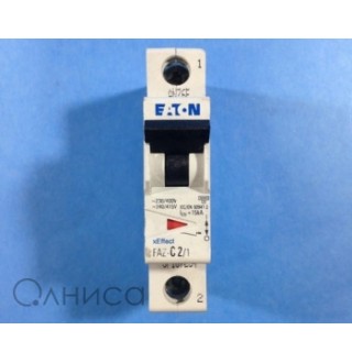 FAZ-C2/1 CIRCUIT BREAKER 277VAC 1 POLE 2A Eaton