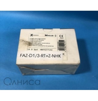 FAZ-D1/3-RT+Z-NHK CIRCUIT BREAKER Moeller