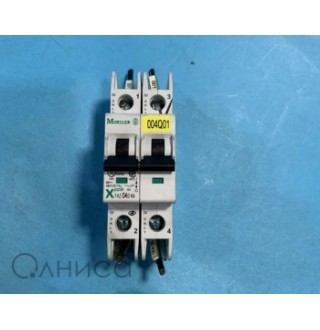 FAZ-D4/2-NA MINIATURE CIRCUIT BREAKER, 4 AMP Moeller