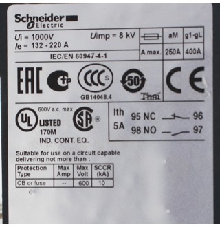 LR9F5371 Реле перегрузки тепловое Schneider Electric