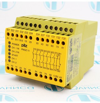 PNOZ 11 230-240VAC 24VDC 7N/O 1N/C 774086 Реле безопасности Pilz