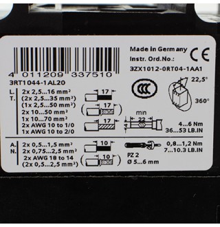 3RT1044-1AL20 Контактор Siemens