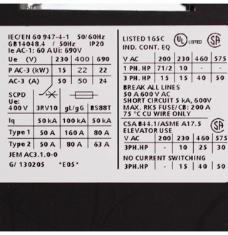 3RT1036-1BB44 Контактор Siemens