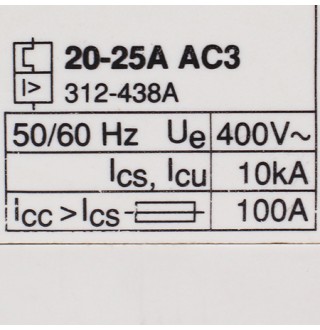 MS225-25.0 Выключатель автоматический ABB