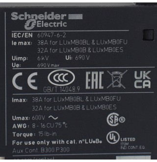 LU2MB0BL Блок реверсивный Schneider Electric