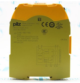 PNOZ S1 24VDC 2 N/O 750101 Реле безопасности Pilz