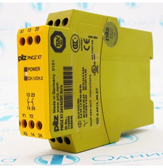 PNOZ X7 24VACDC 2N/O 774059 Реле безопасности Pilz