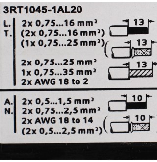 3RT1045-1AL20 Контактор Siemens