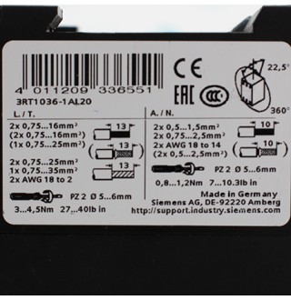 3RT1036-1AL20 Контактор Siemens