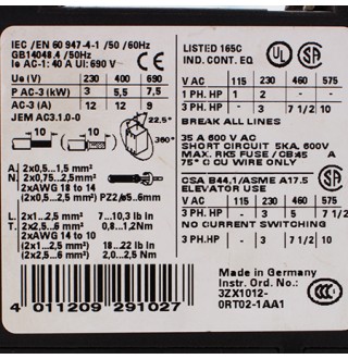 3RT1024-1AP00 Контактор Siemens