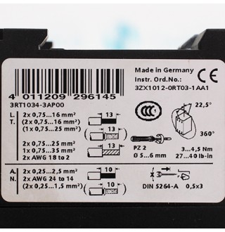 3RT1034-3AP00 Контактор Siemens