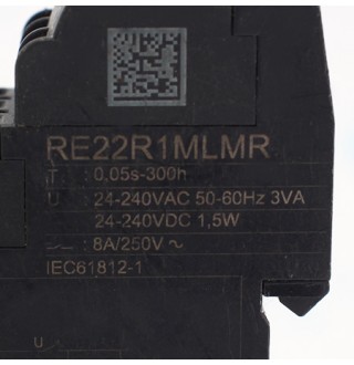 RE22R1MLMR Реле времени Telemecanique/Schneider Electric (б/у)