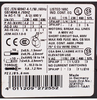 3RT1015-1BB42 Контактор Siemens