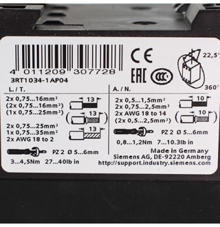 3RT1034-1AP04 Контактор Siemens