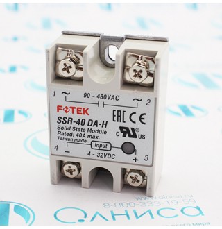 SSR-40DA-H Реле твердотельное Fotek